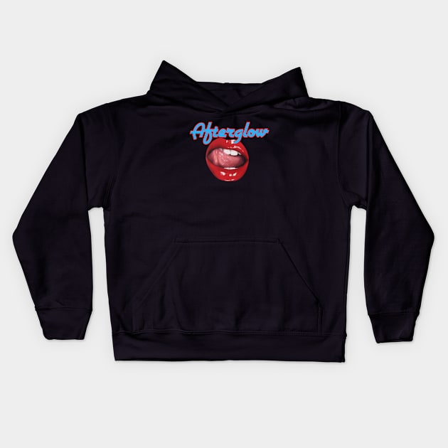 Tongue Kids Hoodie by Afterglo